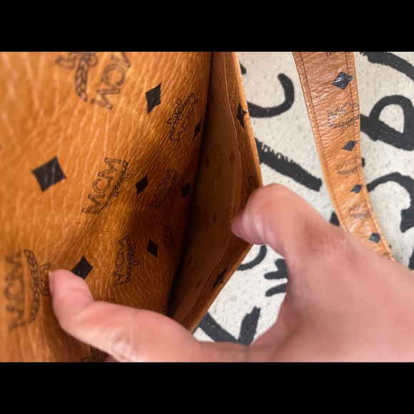 Authentic MCM Tote Zipper Bag - Picture 10 of 13